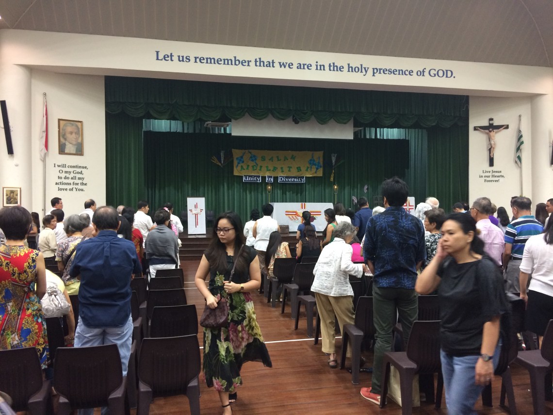 Nicole Fu Novena Church at SJI Junior 17 July 2016