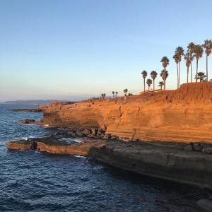 Sunset Cliffs, San Diego by Nicole Fu